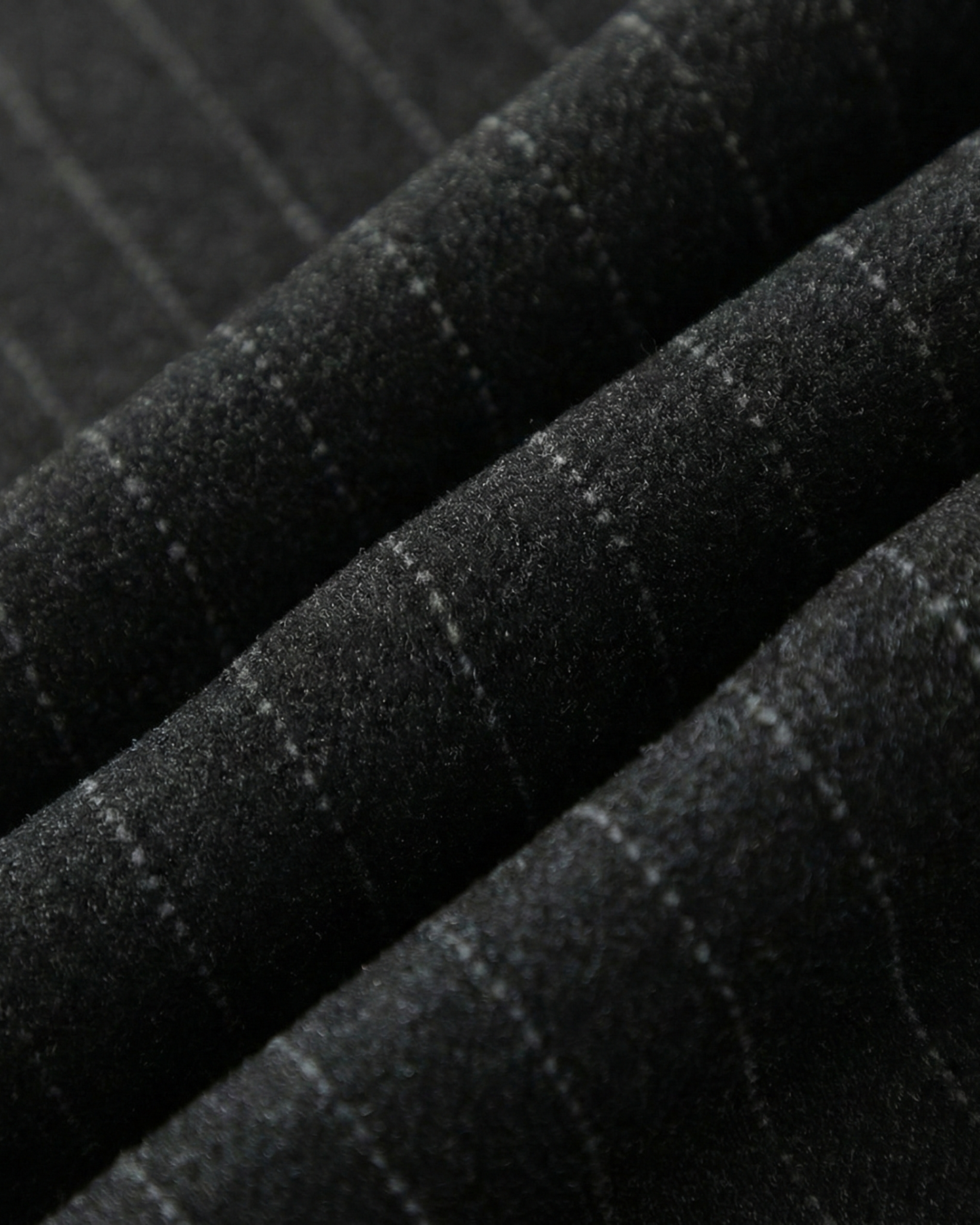 Pinstripe Front-Slit Skirt - BT051