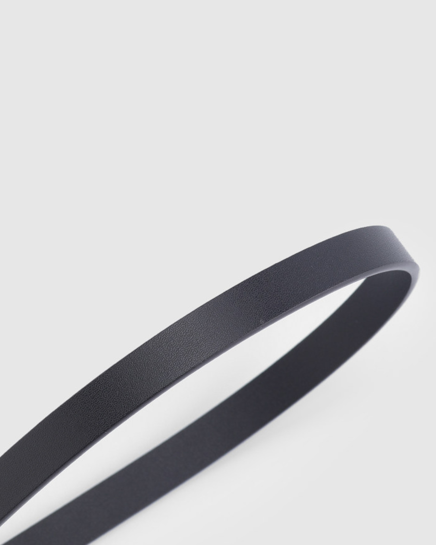 Minimal Bar Leather Belt - BE024