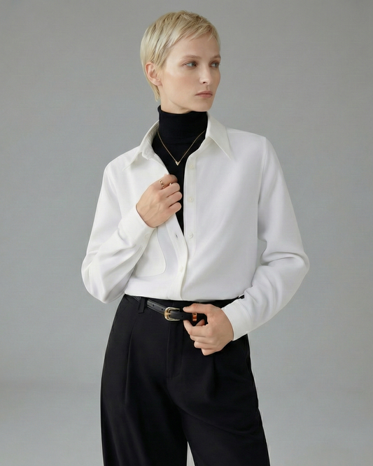 Soft Tones Brushed Shirt - SH035