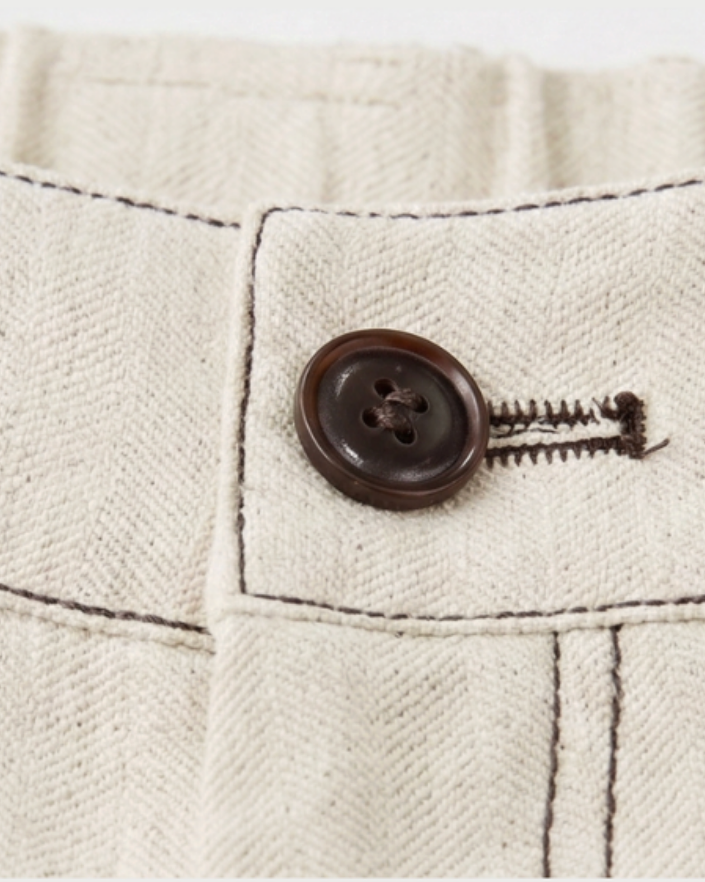 Linen Blend Wide Pants - BT101