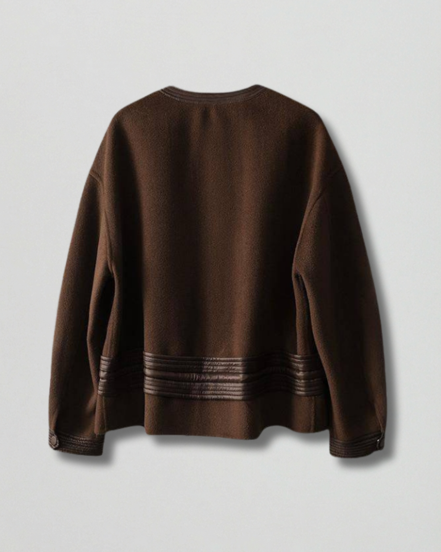 Short Wool Zip Jacket - OT032