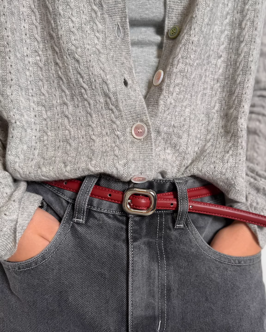 Essential Square Accent Belt- BE025