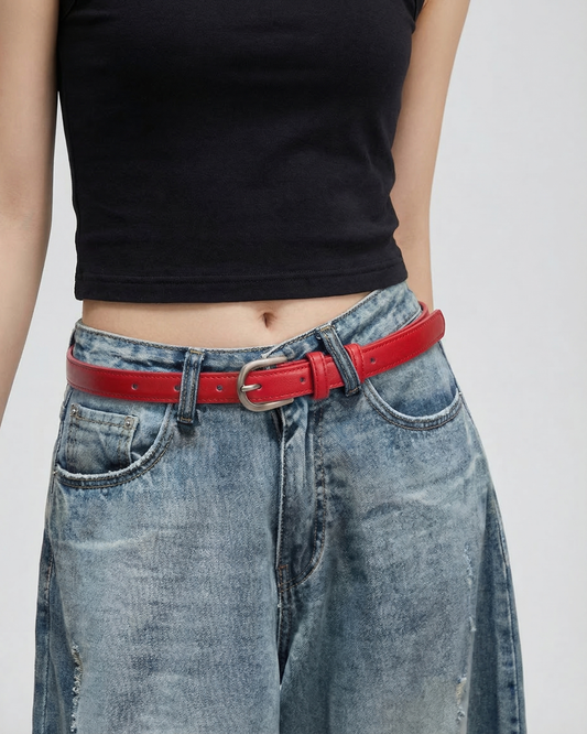 Accent Leather Belt - BE014