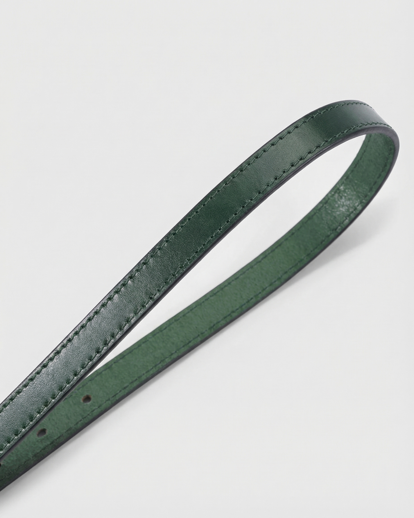 Deep Moss Leather Belt - BE011