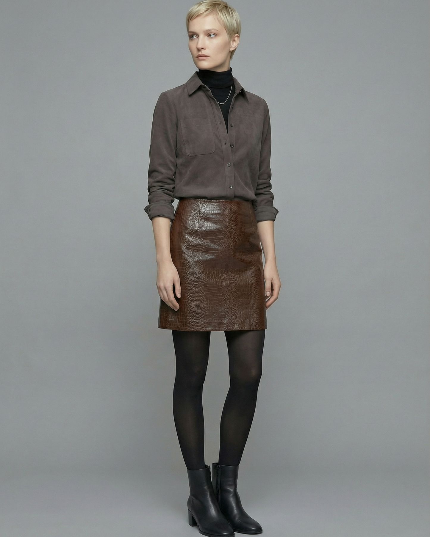 Ash Tones Compact Shirt - SH046