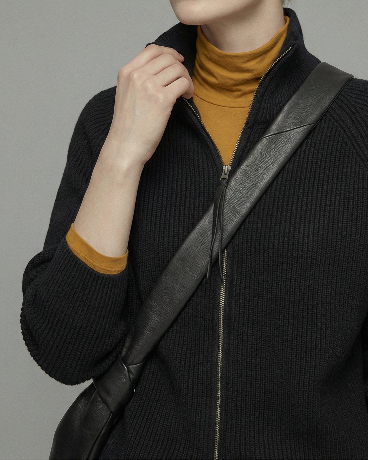 High-Neck Knit - KN040