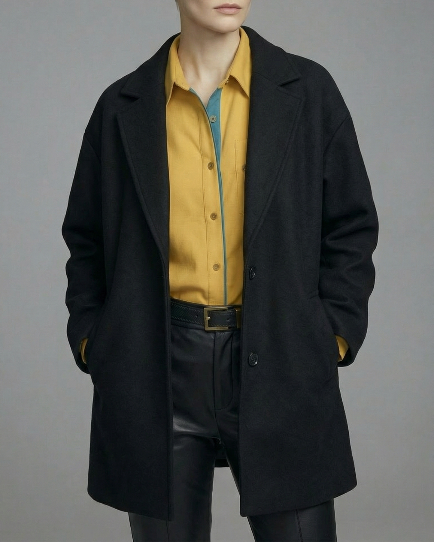 Modern Mustard Shirt - SH038