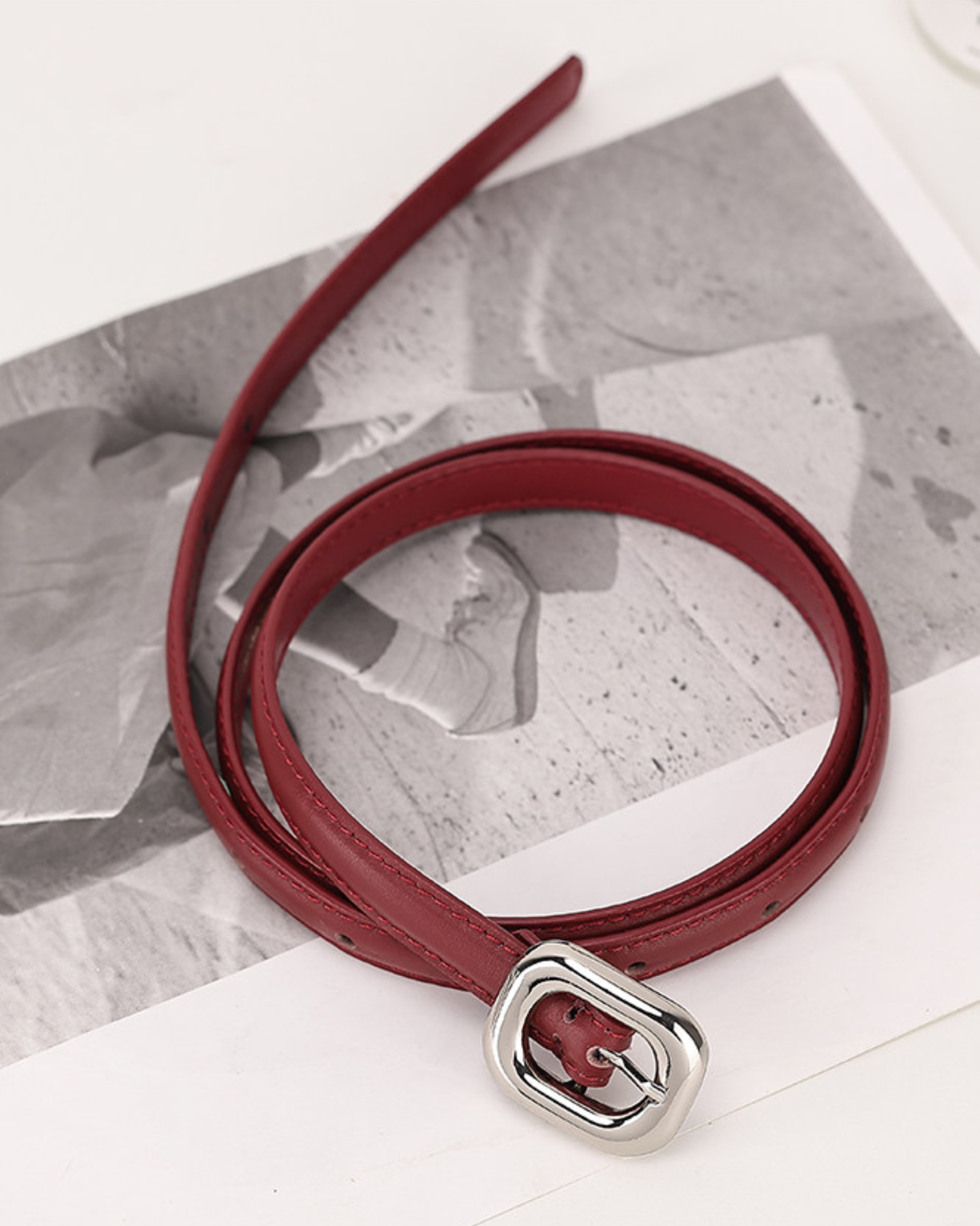 Essential Square Accent Belt- BE025