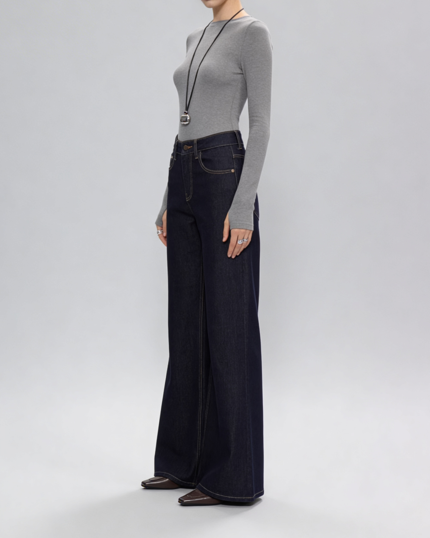 Stretch Wide Denim - BT105