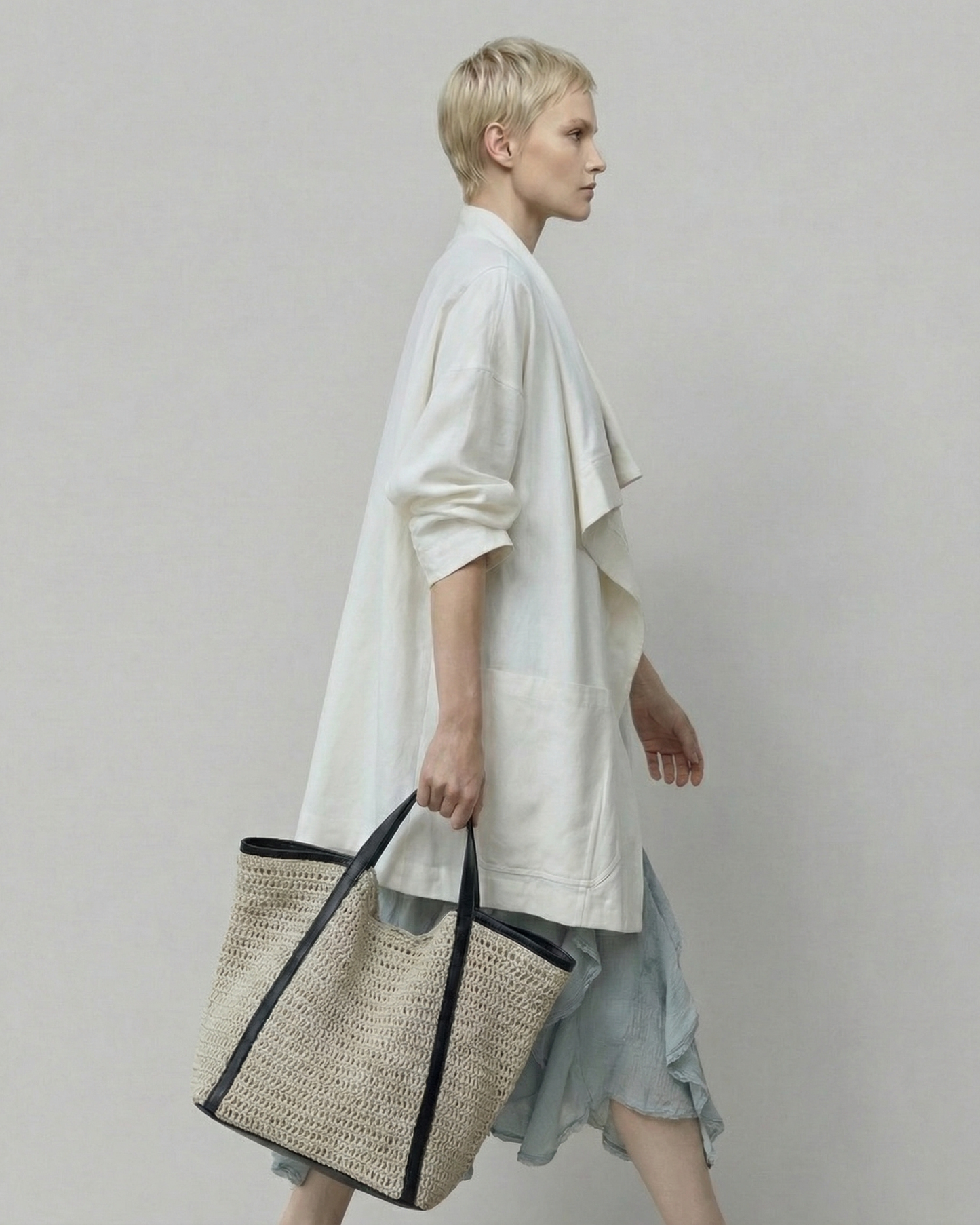 Oversized Draped Shirt - SH114