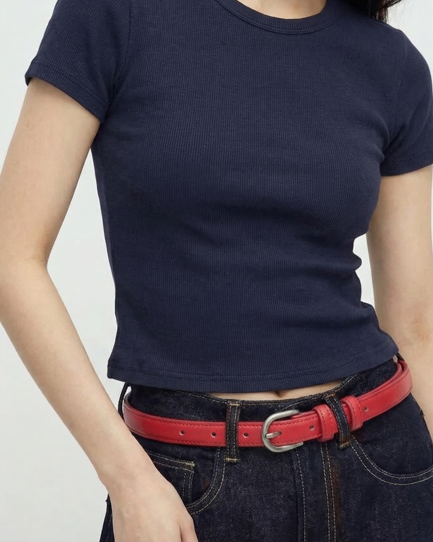 Accent Leather Belt - BE014