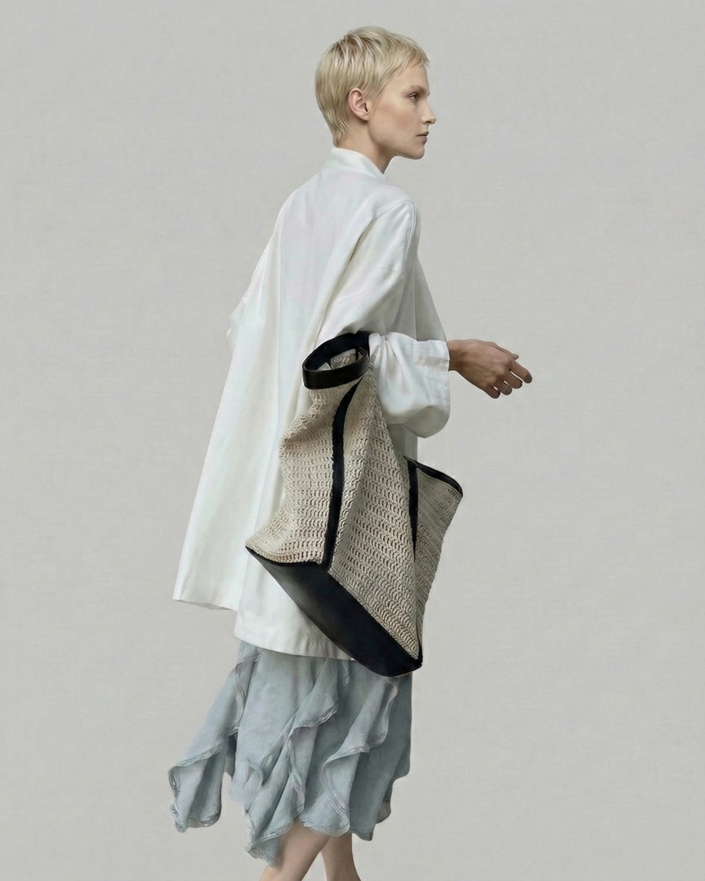 Oversized Draped Shirt - SH114