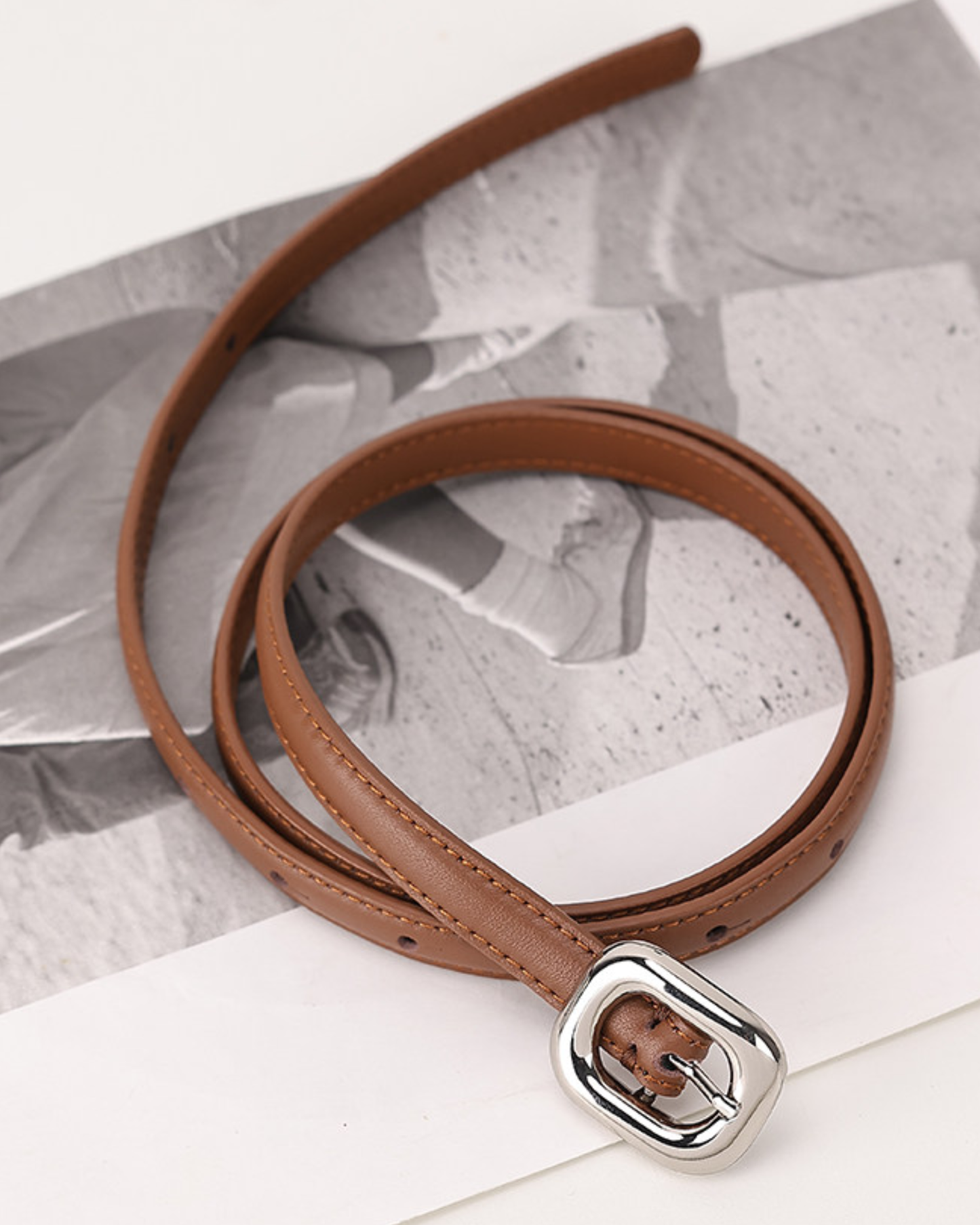 Essential Square Accent Belt- BE025