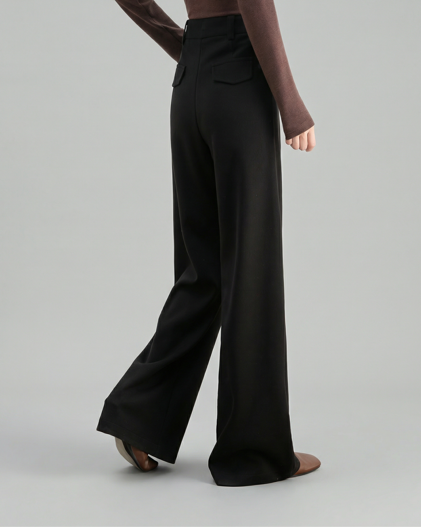 Draped Wide Slacks - BT048