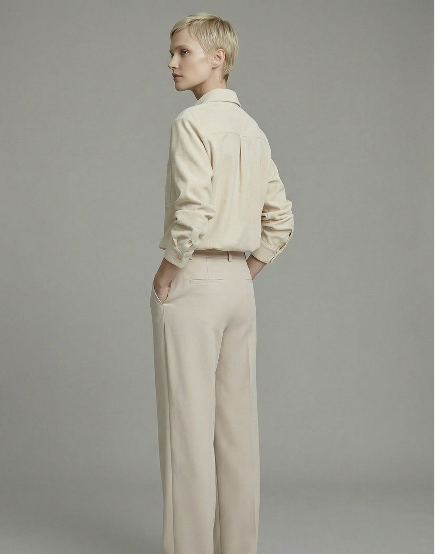 Light Tones French Style Shirt - SH039