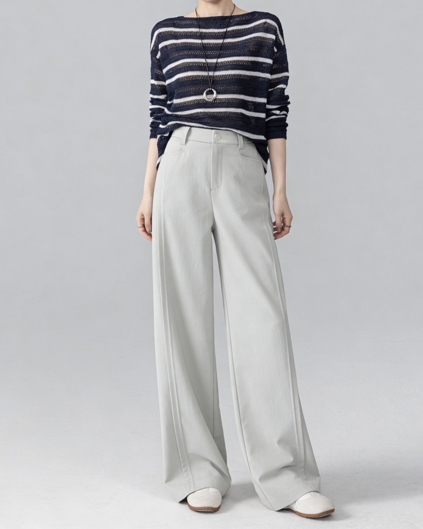 Fluid Wide-Leg Trousers - BT103