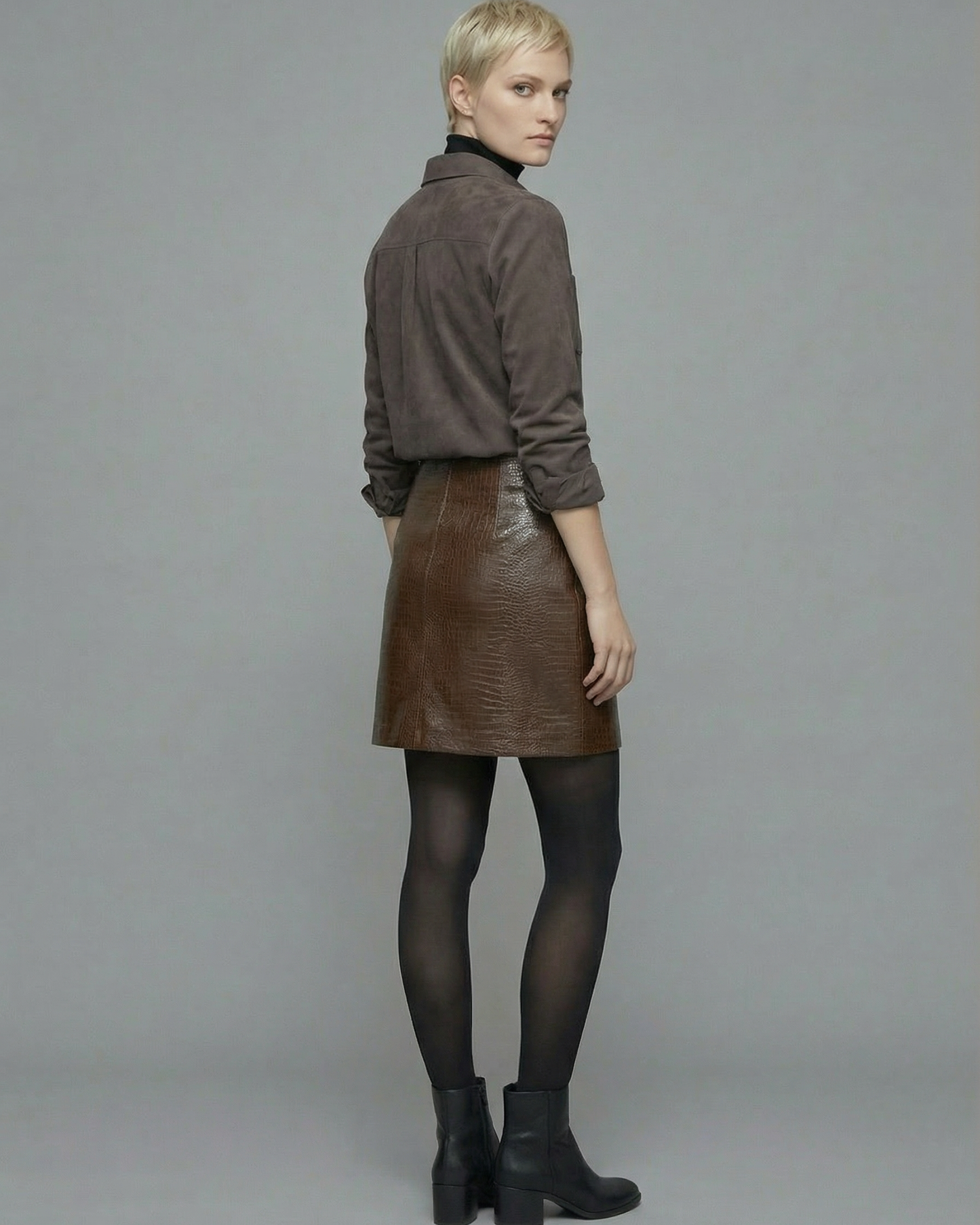 Ash Tones Compact Shirt - SH046