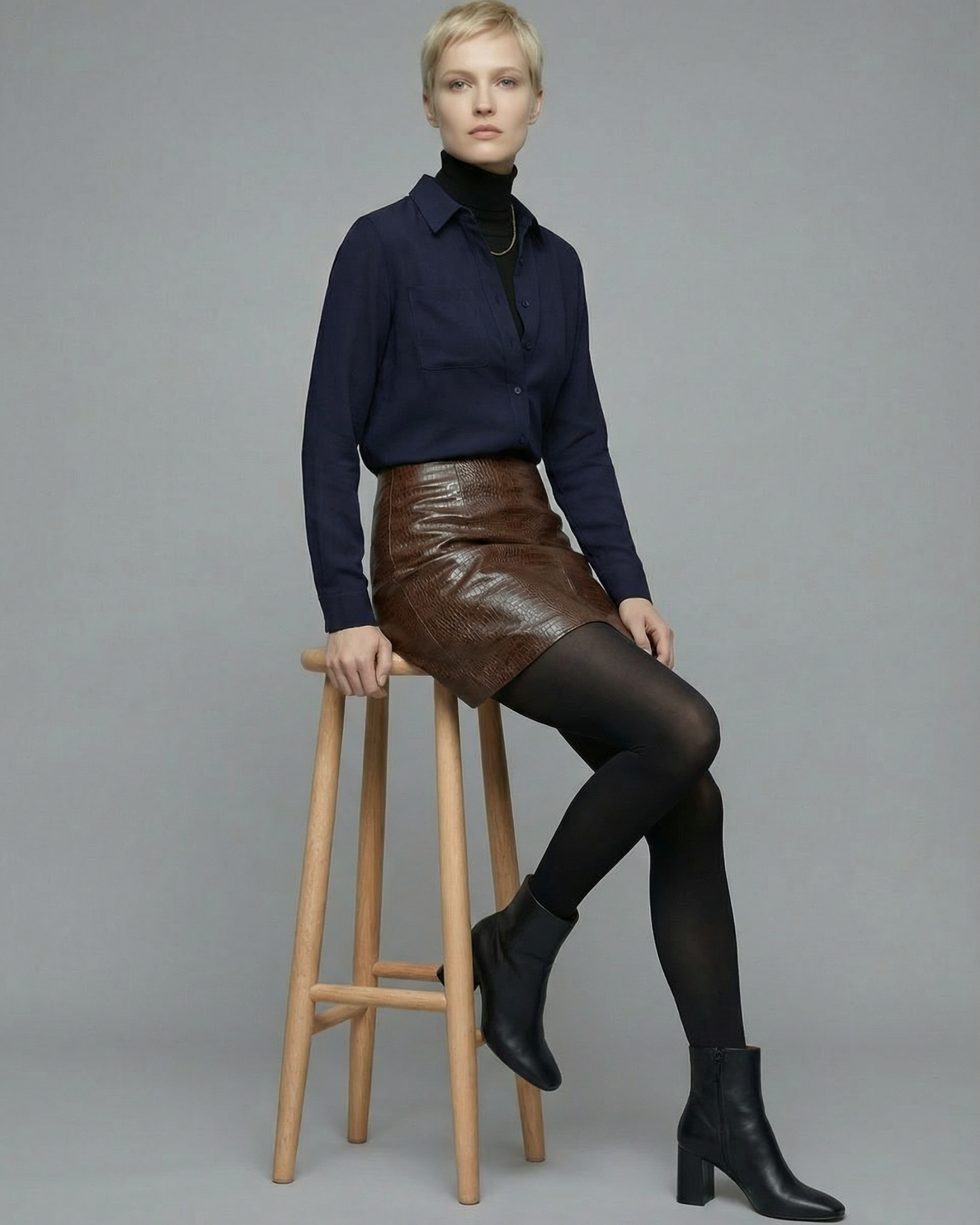 Earth Tones Compact Shirt - SH045