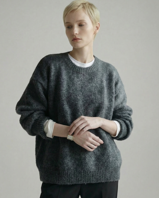 Round Neck Knit - KN043