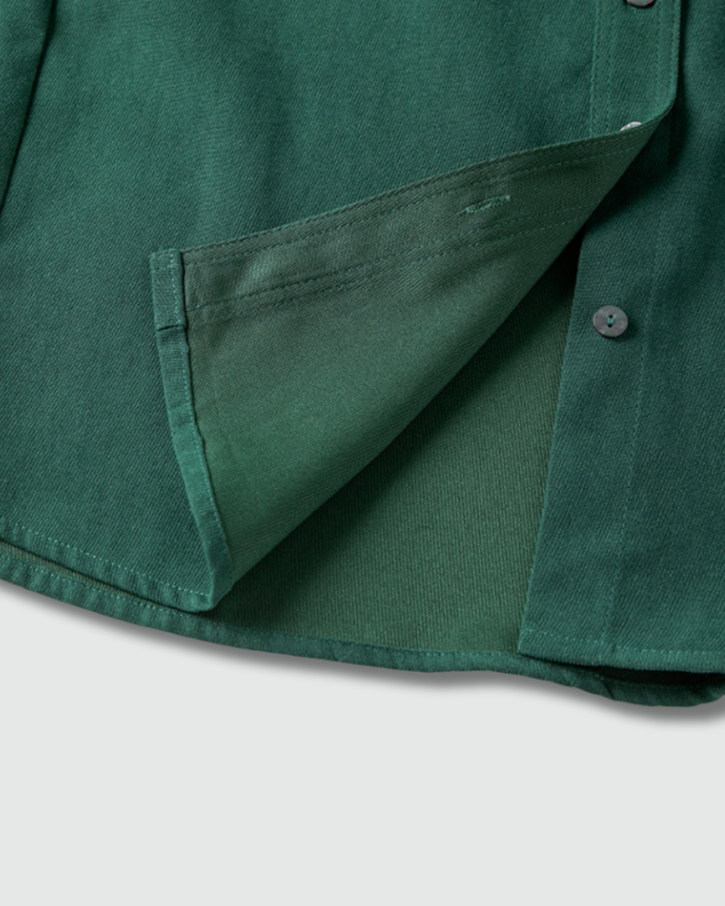 Dark Green Brushed Shirt - SH037