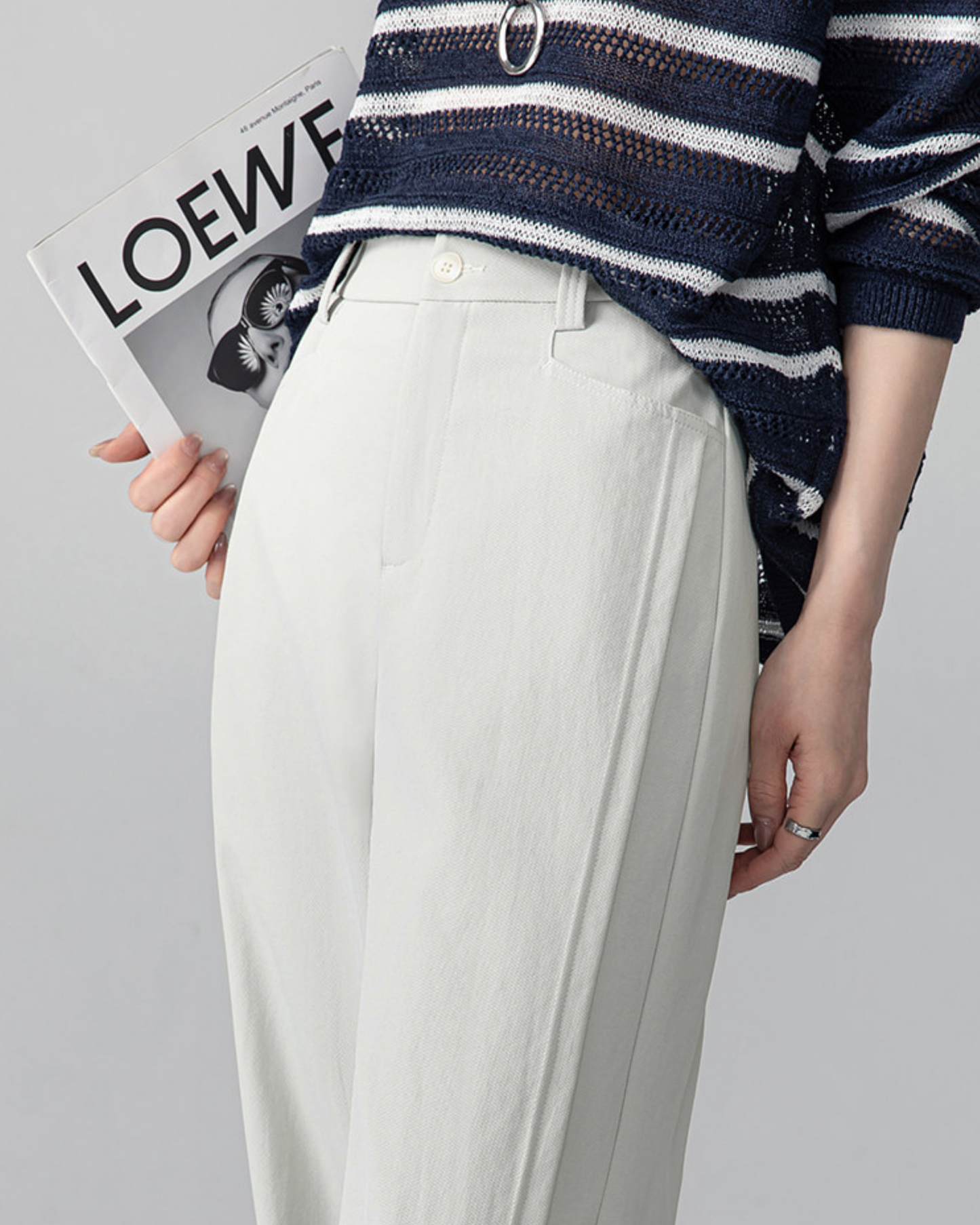 Fluid Wide-Leg Trousers - BT103