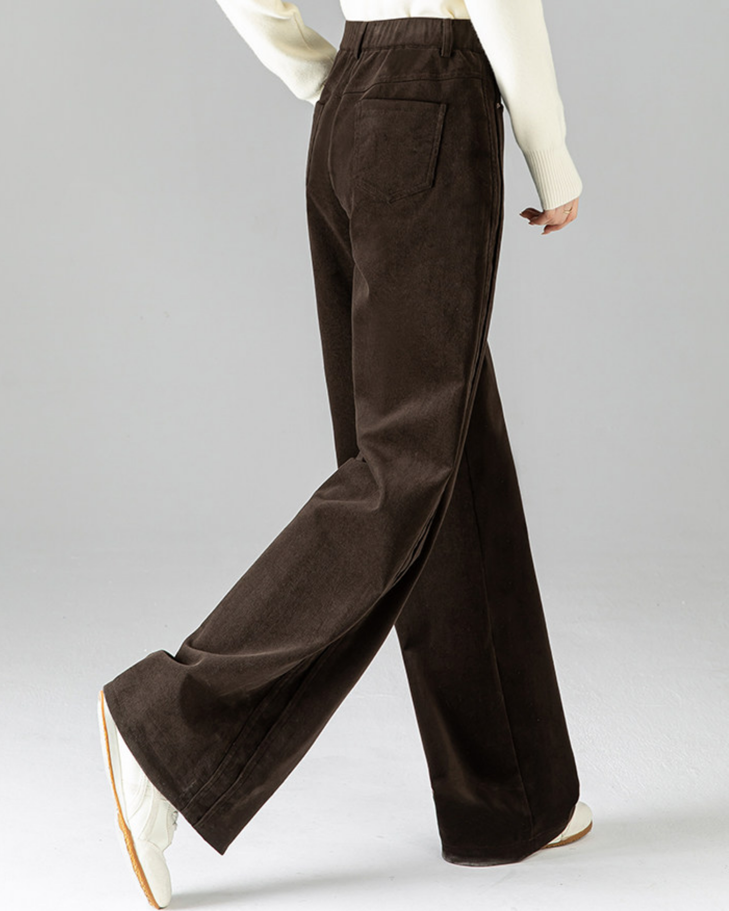 Vintage-Like Cotton Pants - BT037