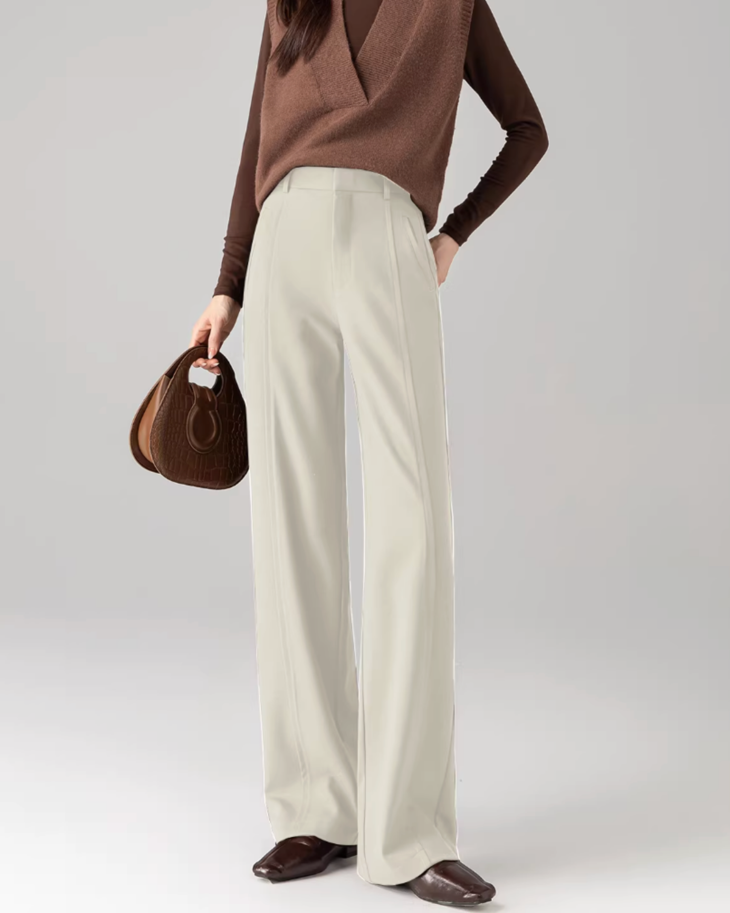 Elegant Drape Slacks - BT042