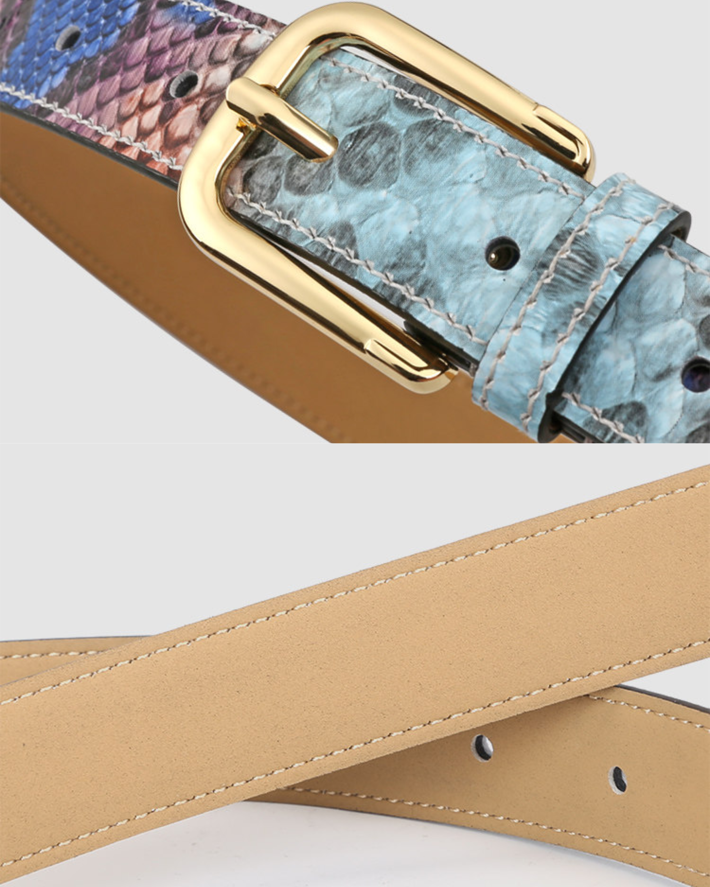 Sapphire Leather Belt - BE015