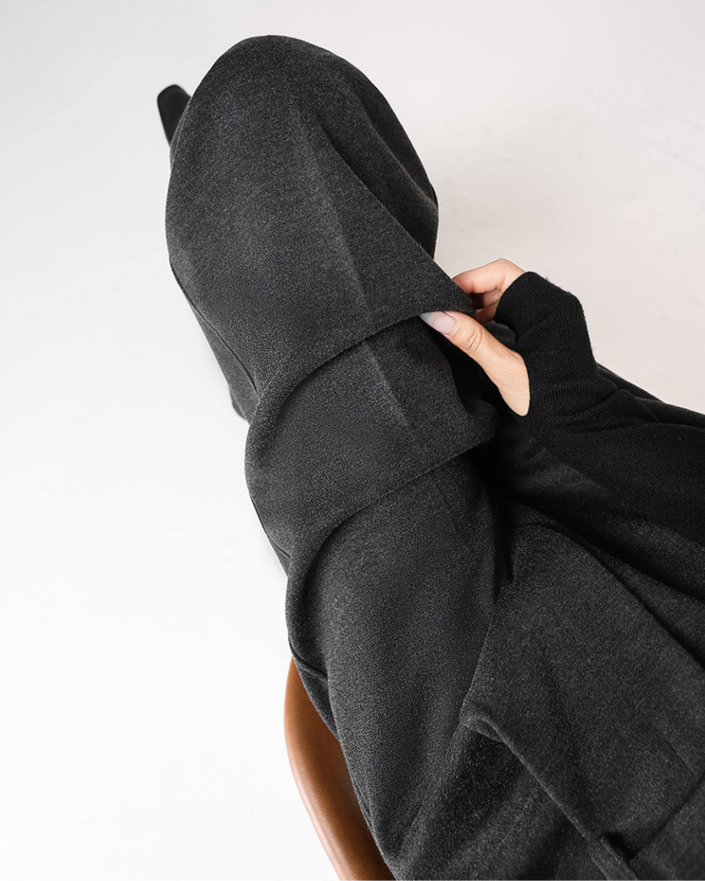 Wool-Touch Straight Pants - BT034