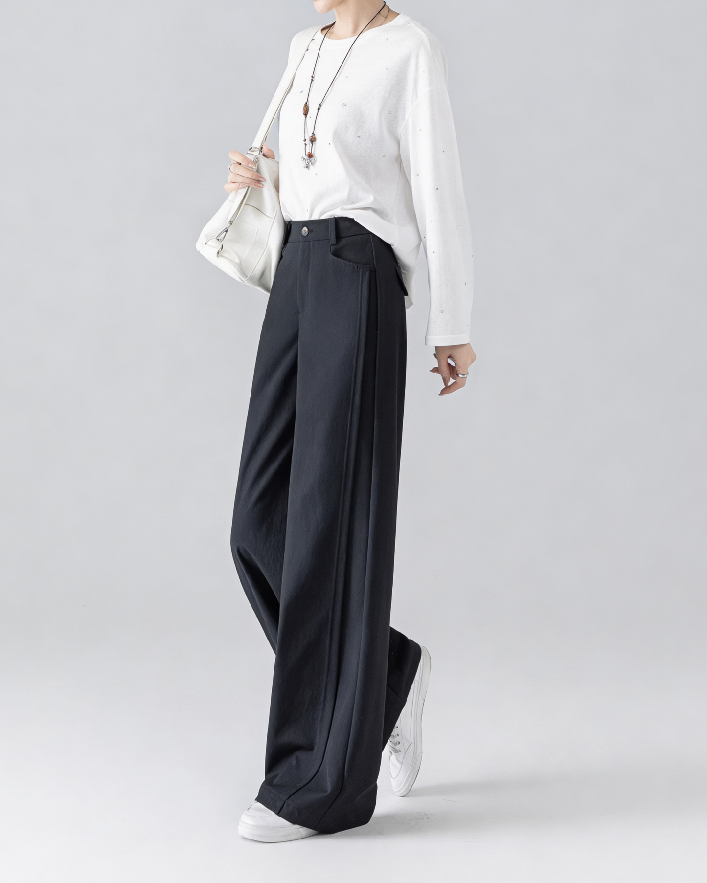 Fluid Wide-Leg Trousers - BT103