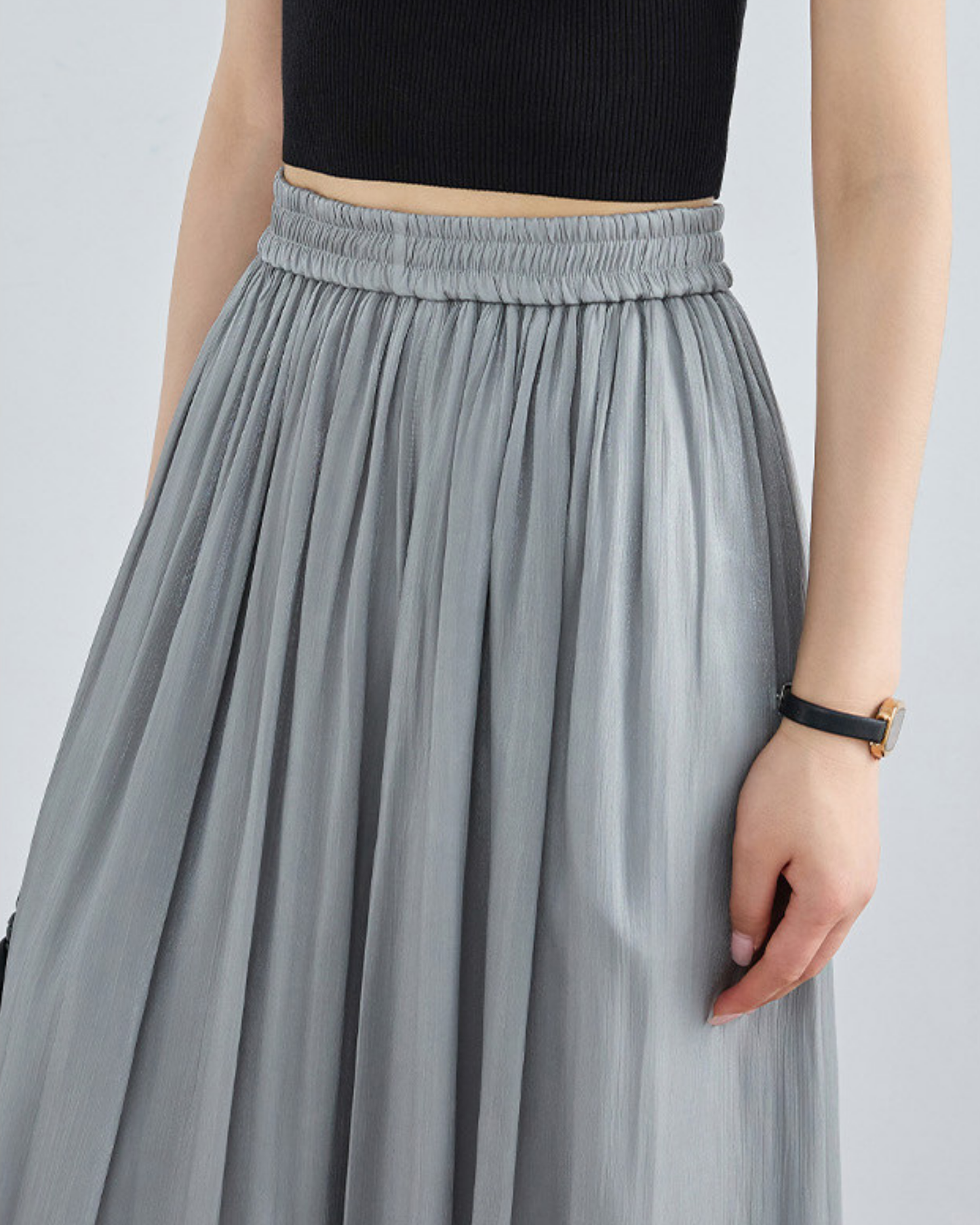 Flowy Draped Wide Pants - BT102