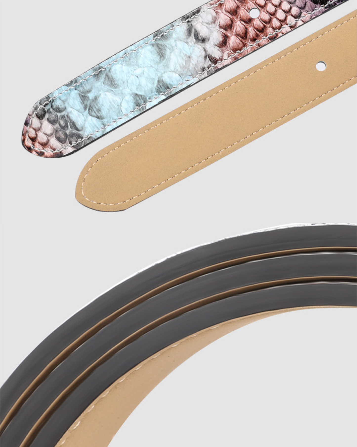 Sapphire Leather Belt - BE015