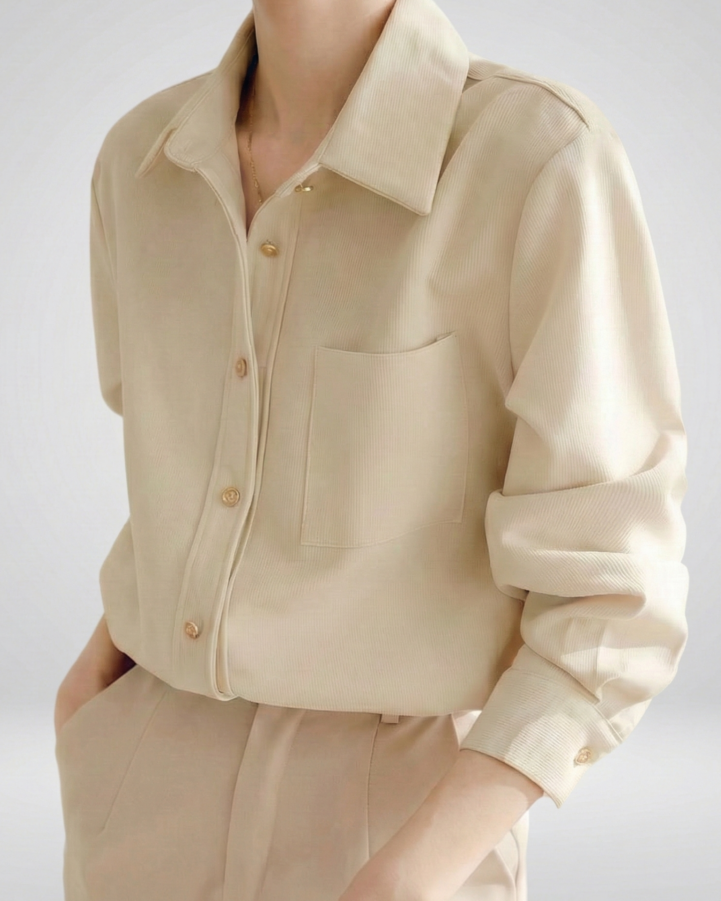 Light Tones French Style Shirt - SH039