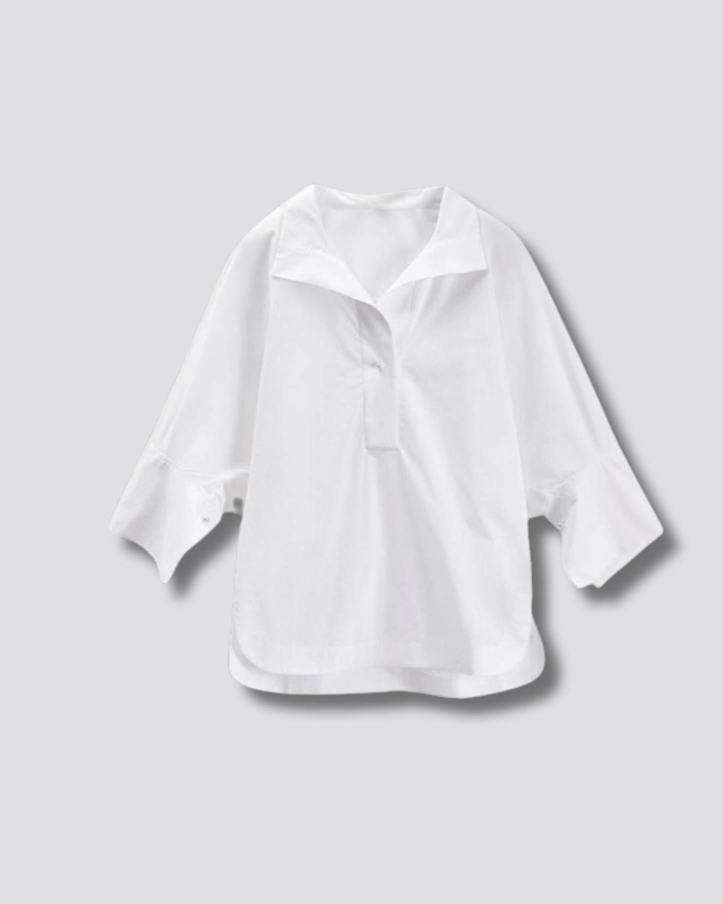 V-Neck 3/4 Sleeve Shirt - SH030
