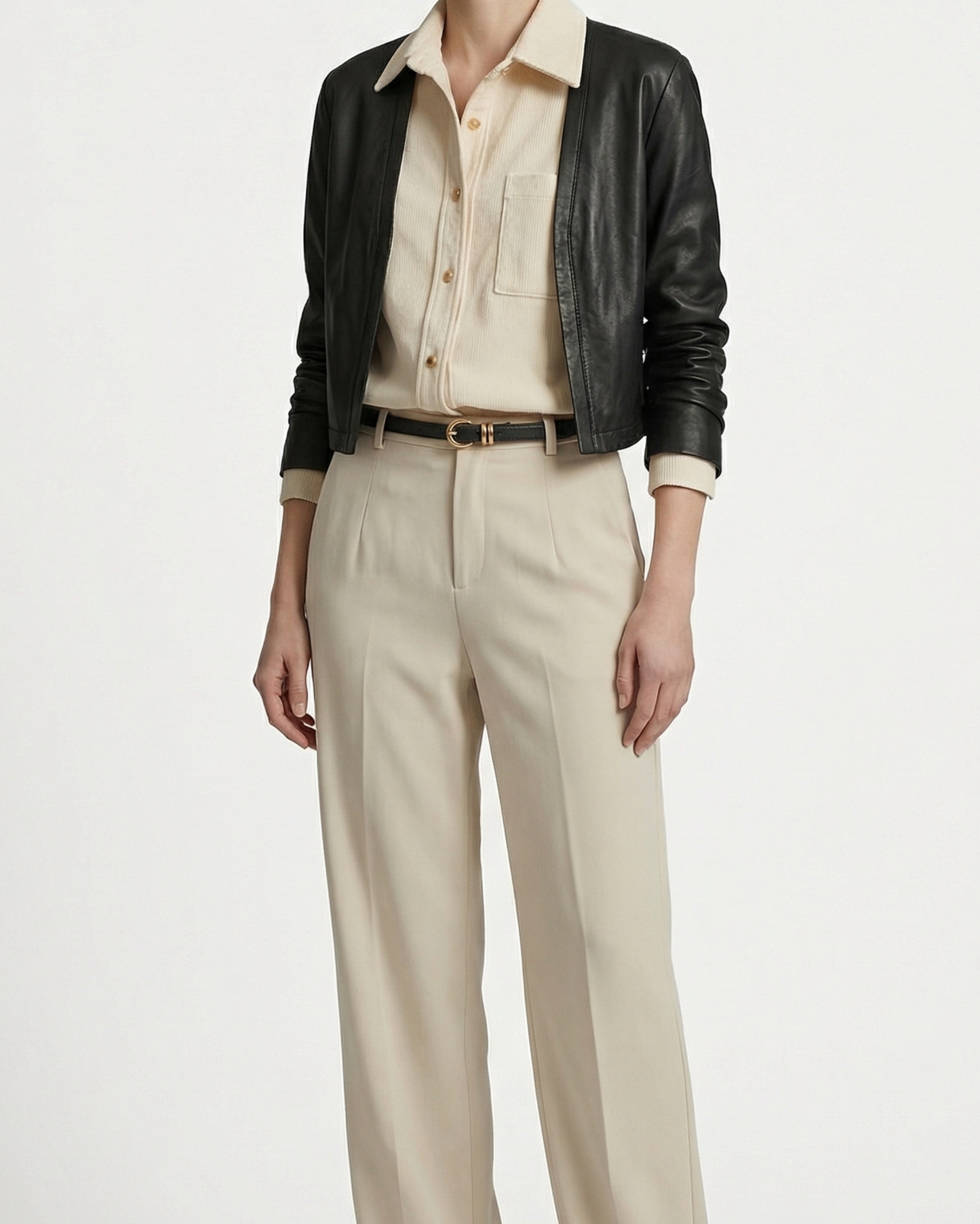 Vintage Leather Belt - BE012