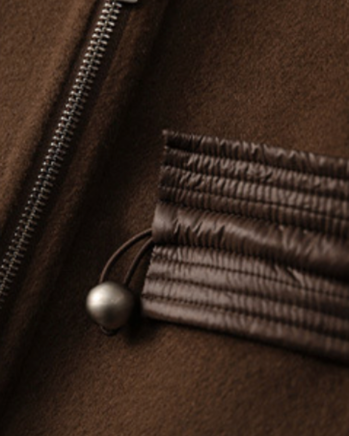 Short Wool Zip Jacket - OT032