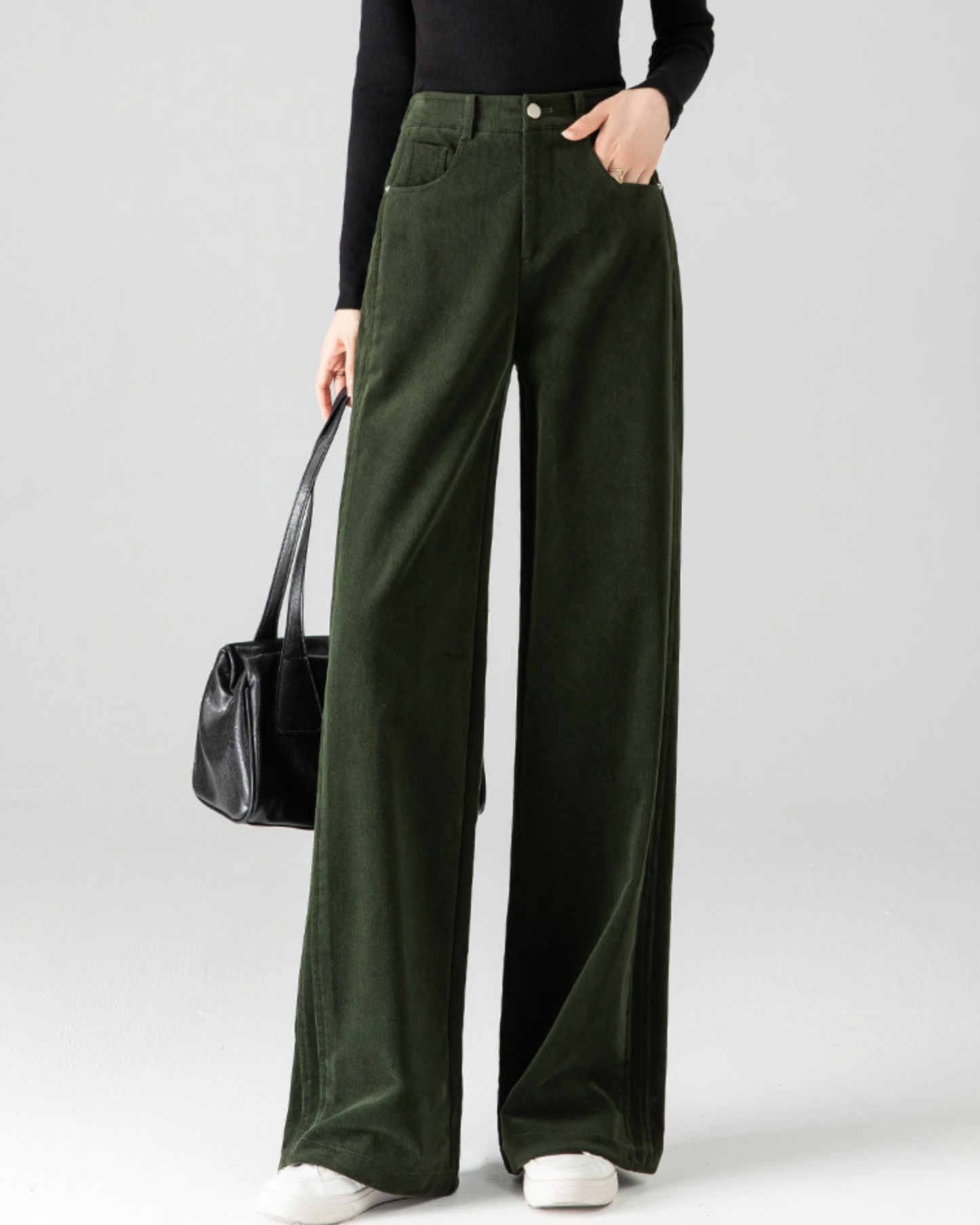 Vintage-Like Cotton Pants - BT037