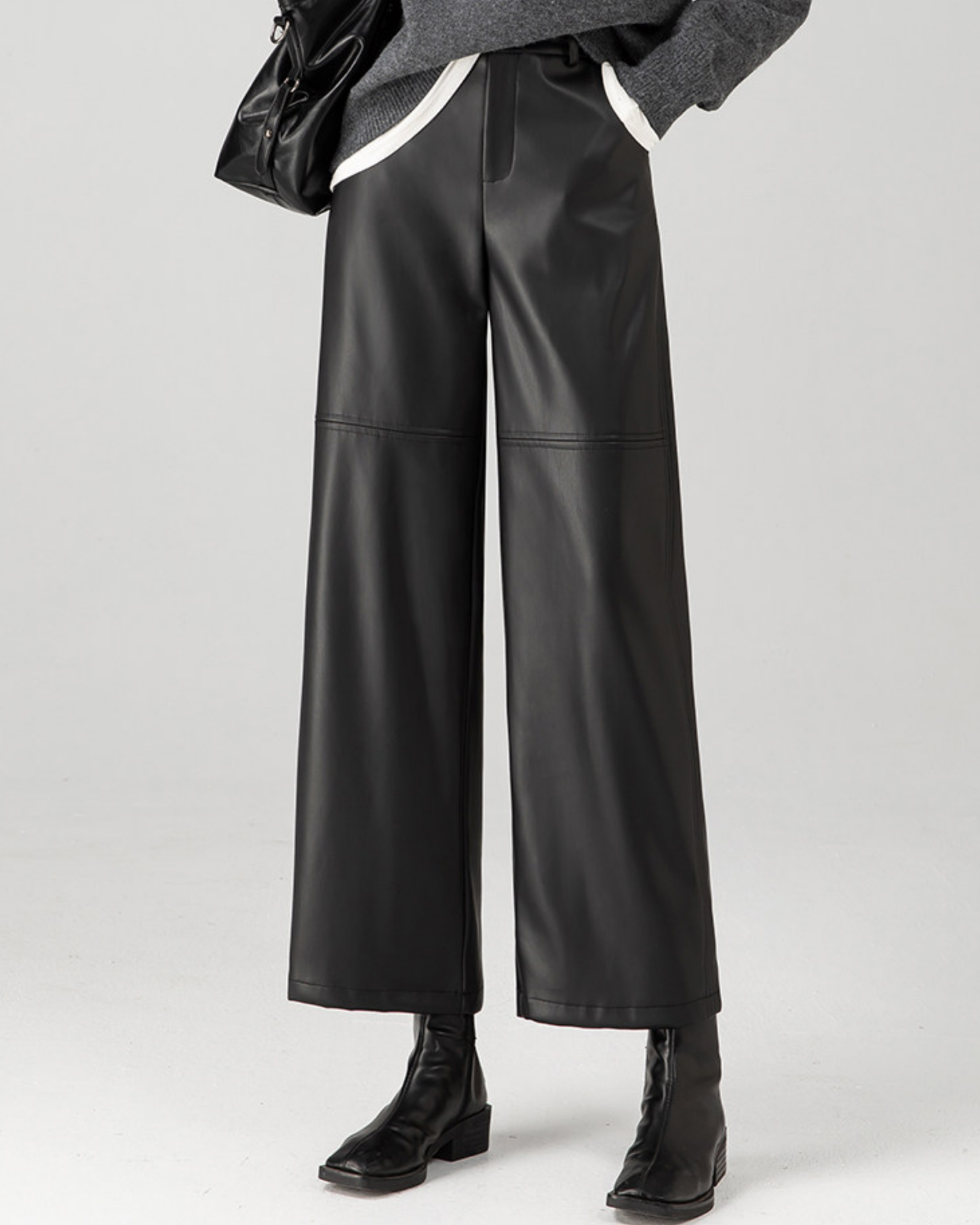 Ankle-Length Wide Pants - BT040