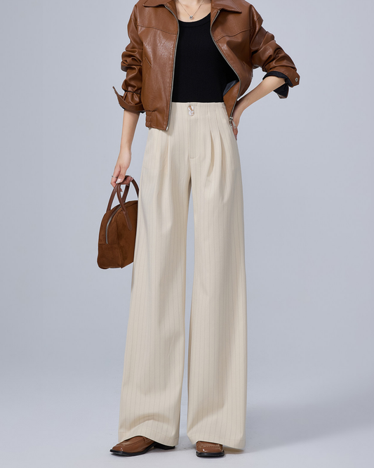 Pinstripe Tailored Slacks - BT045