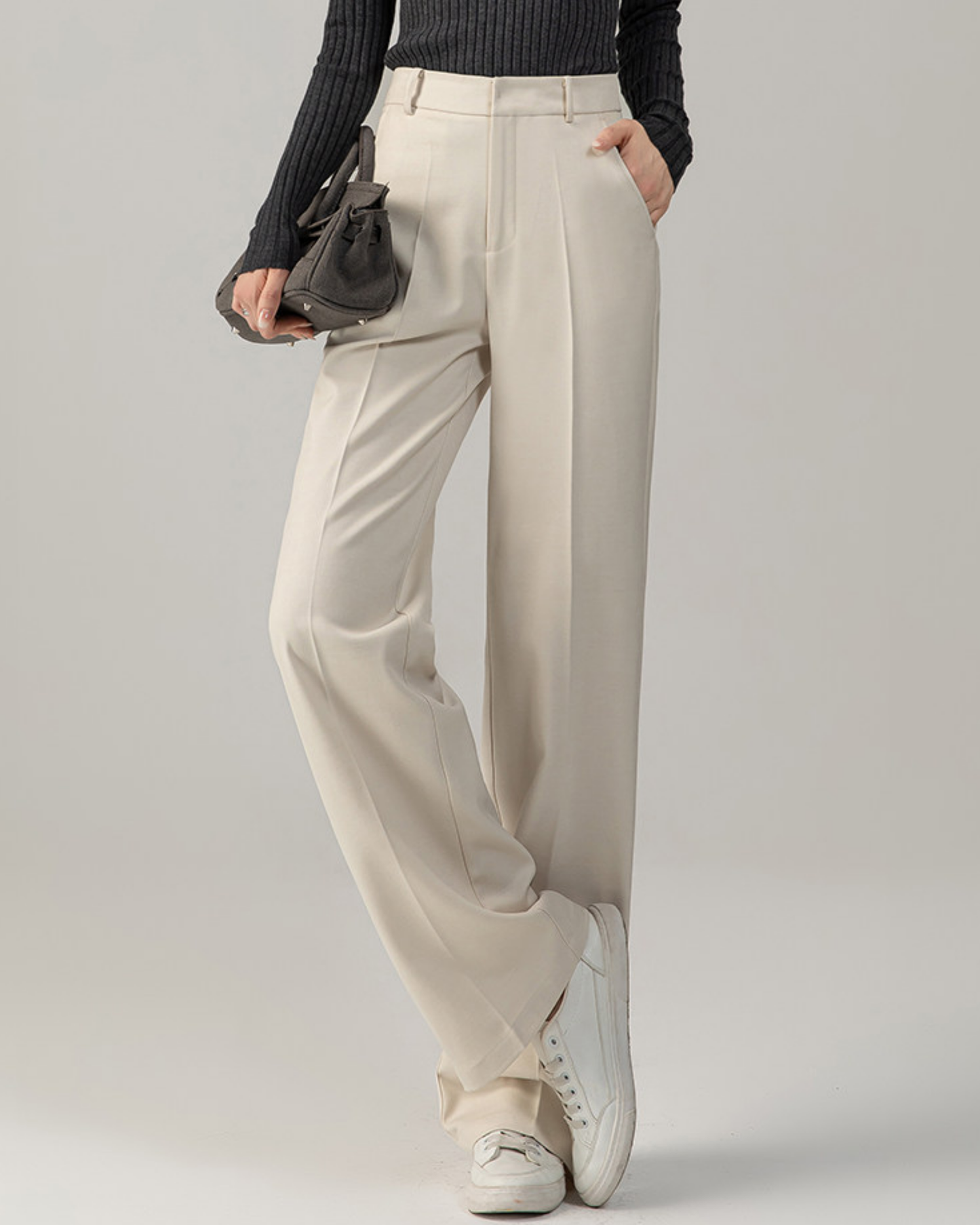 Clean Fit Wide Pants - BT036
