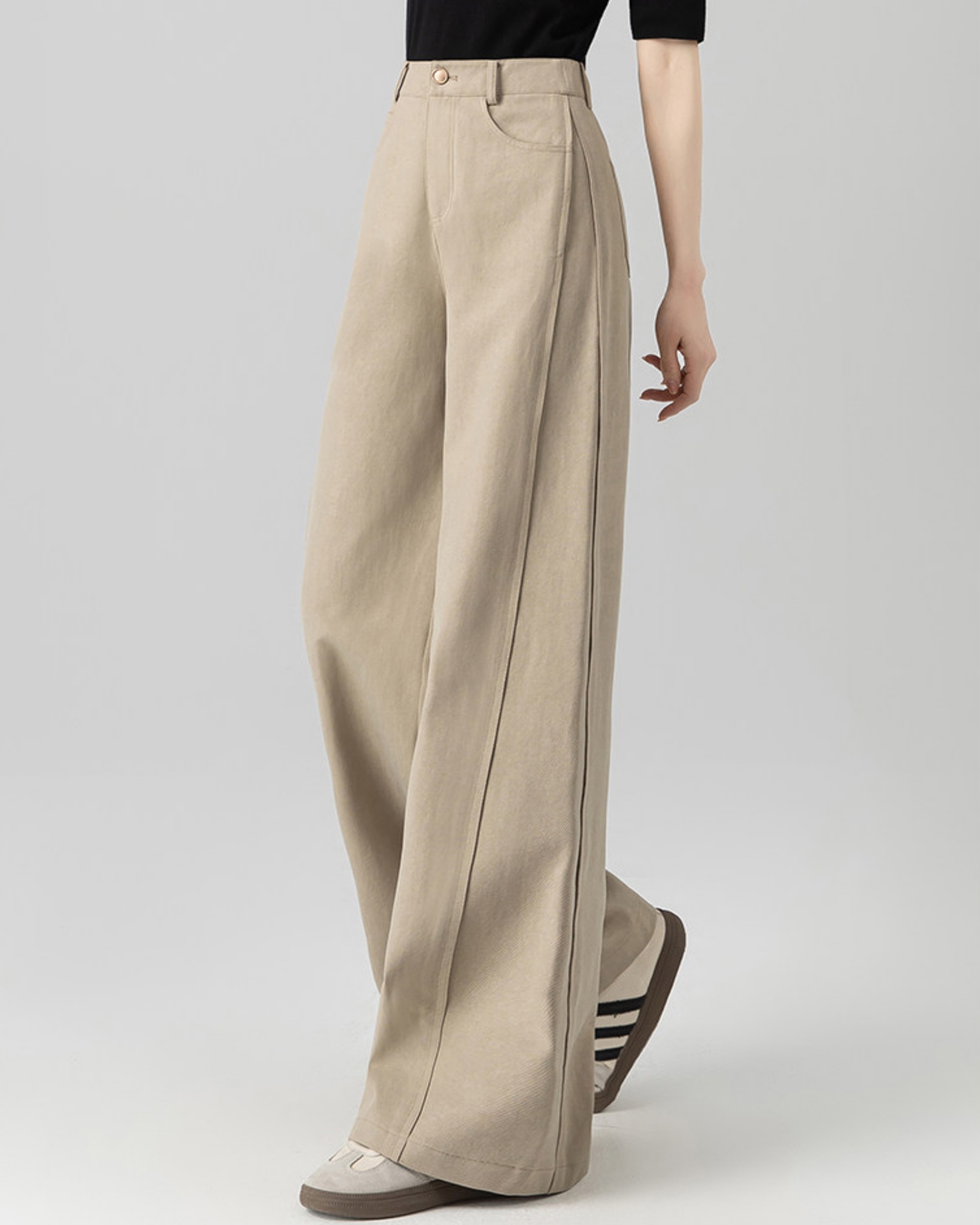 Minimal Wide Pants - BT041