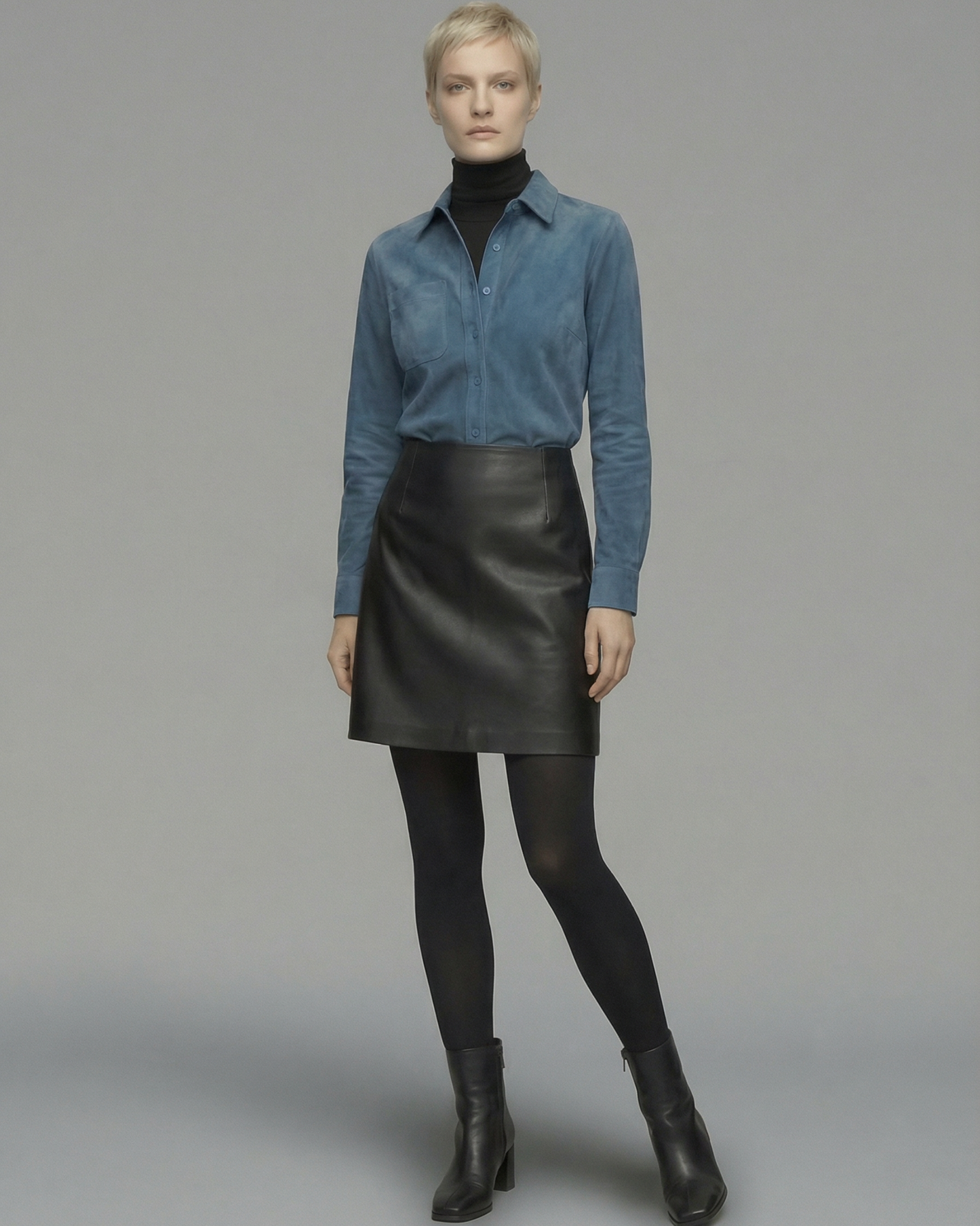 Ash Tones Compact Shirt - SH046