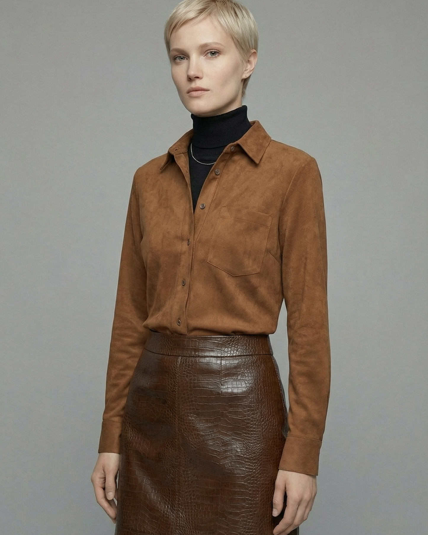 Earth Tones Compact Shirt - SH045