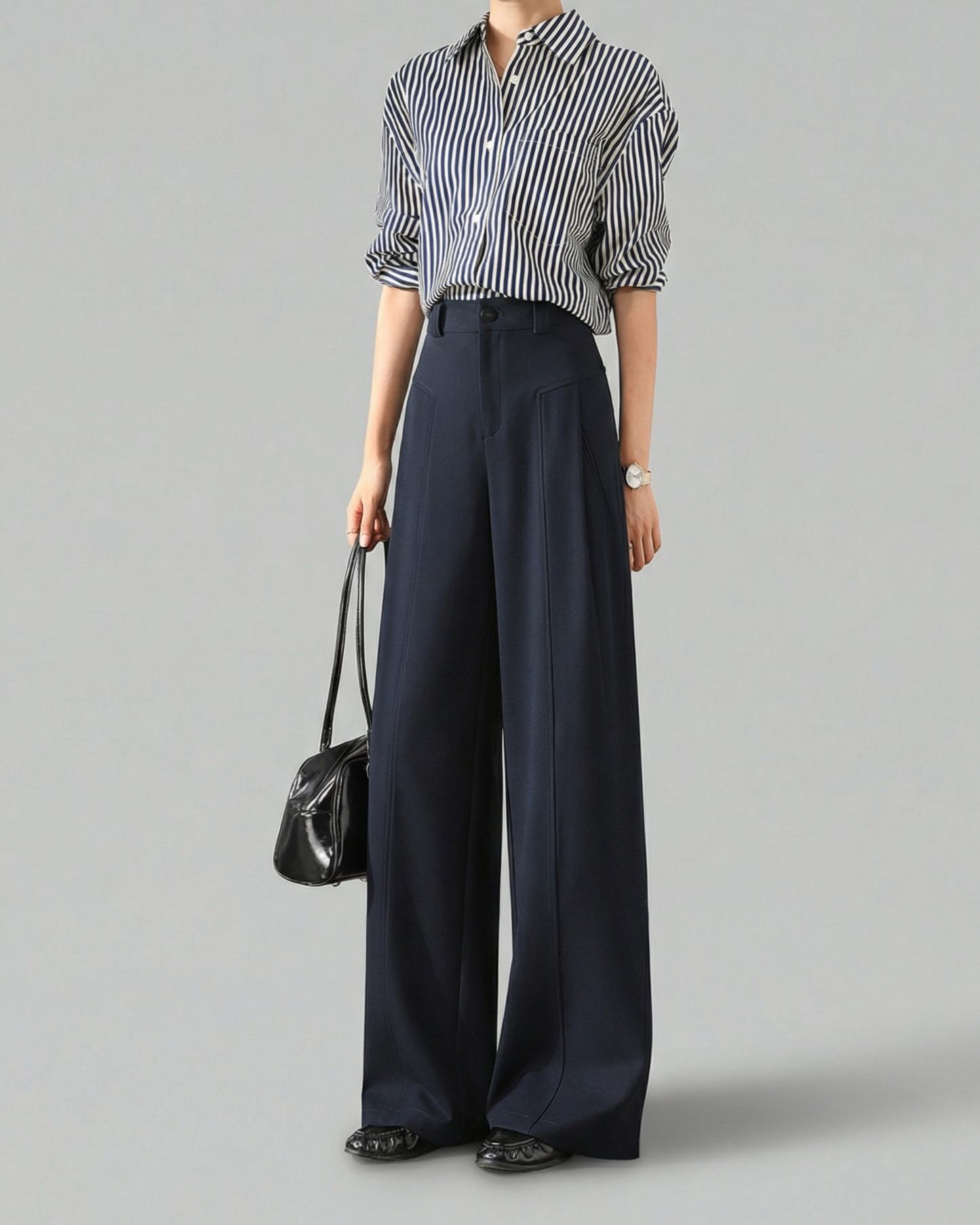 Clean Line Wide Pants - BT033
