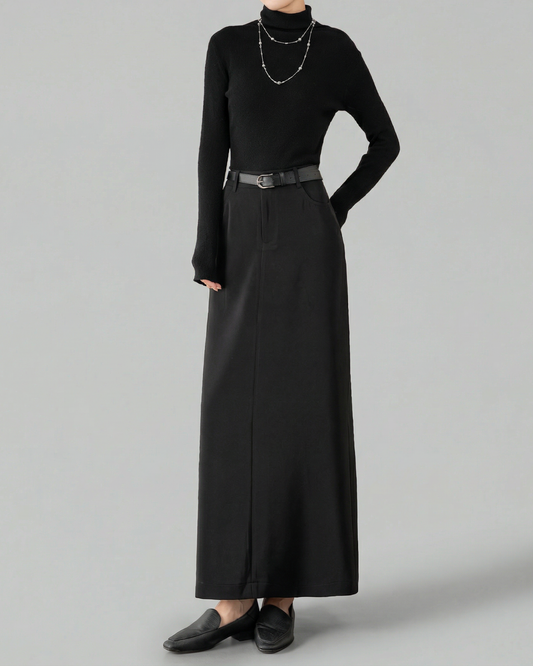 High-Waist A-Line Skirt - BT050