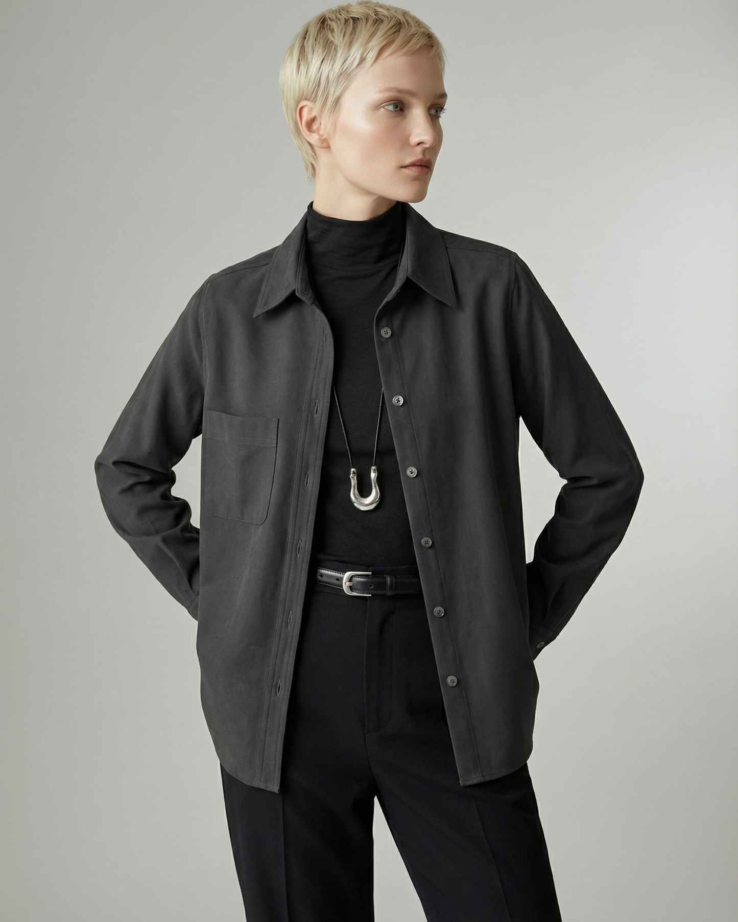 Earth Tones Brushed Shirt - SH036