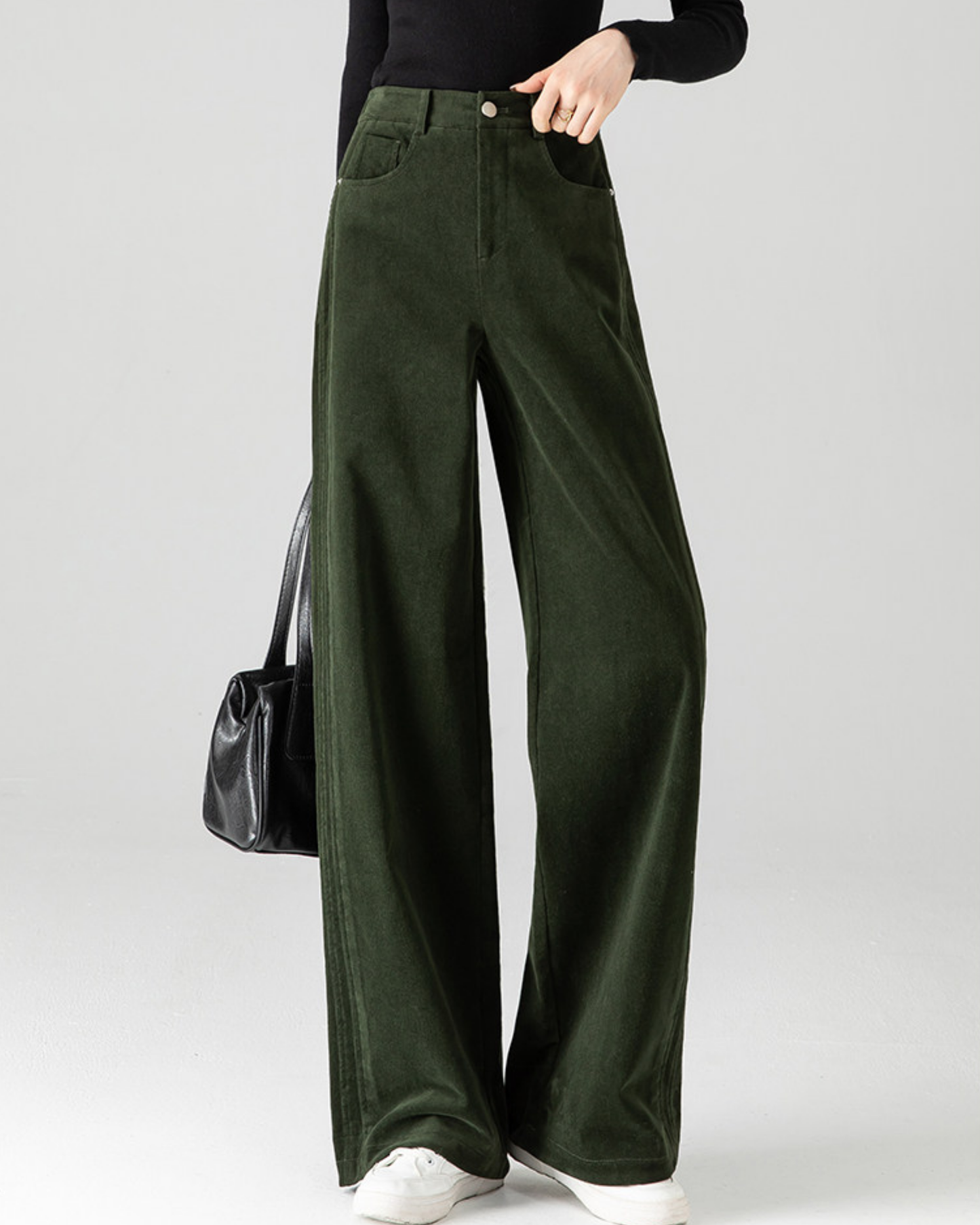 Vintage-Like Cotton Pants - BT037