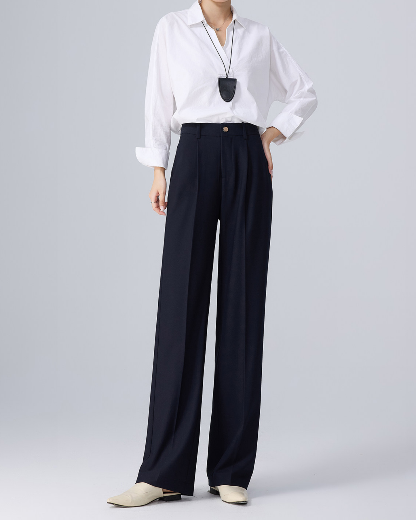 Easy-Care Fabric Slacks - BT046