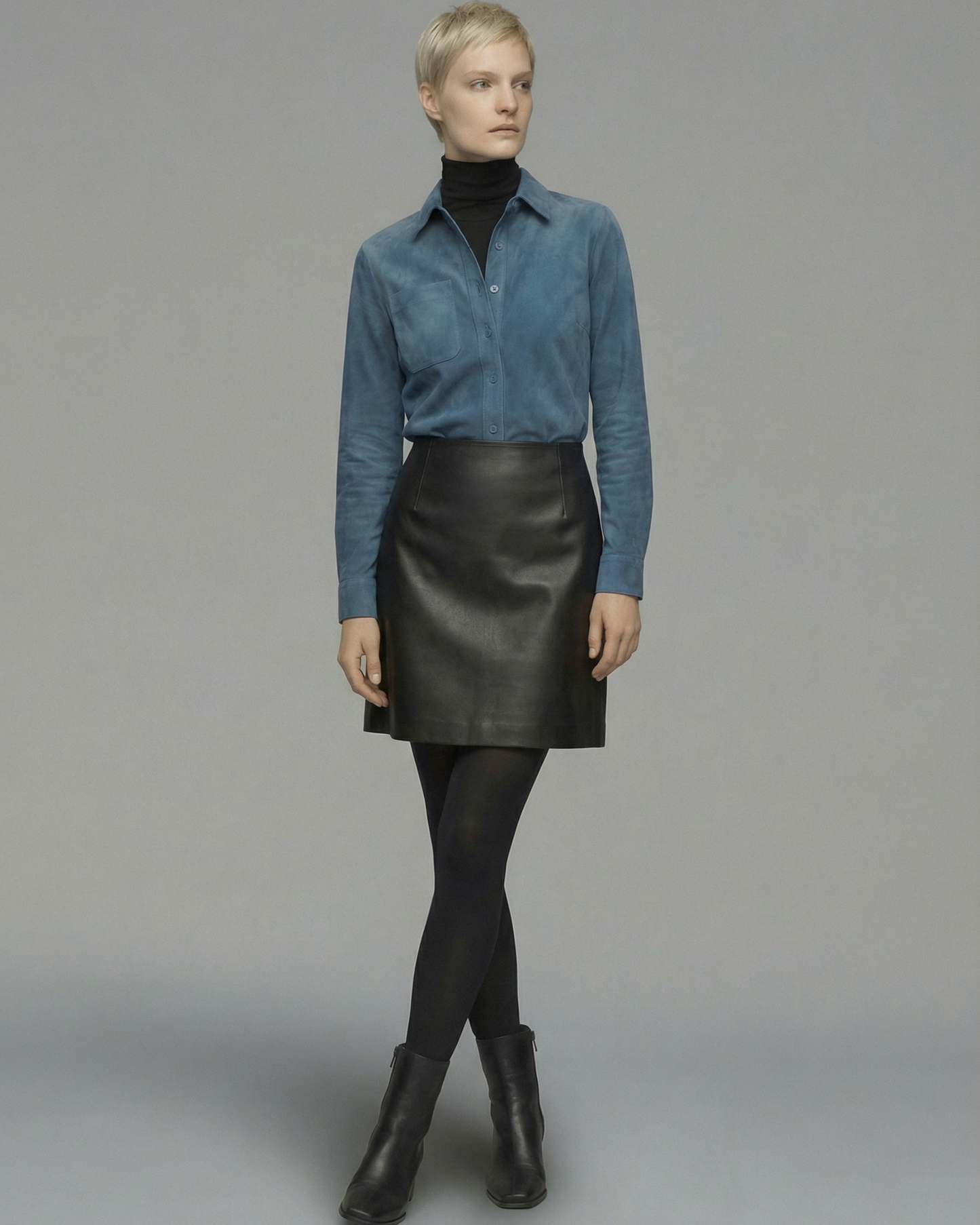 Ash Tones Compact Shirt - SH046