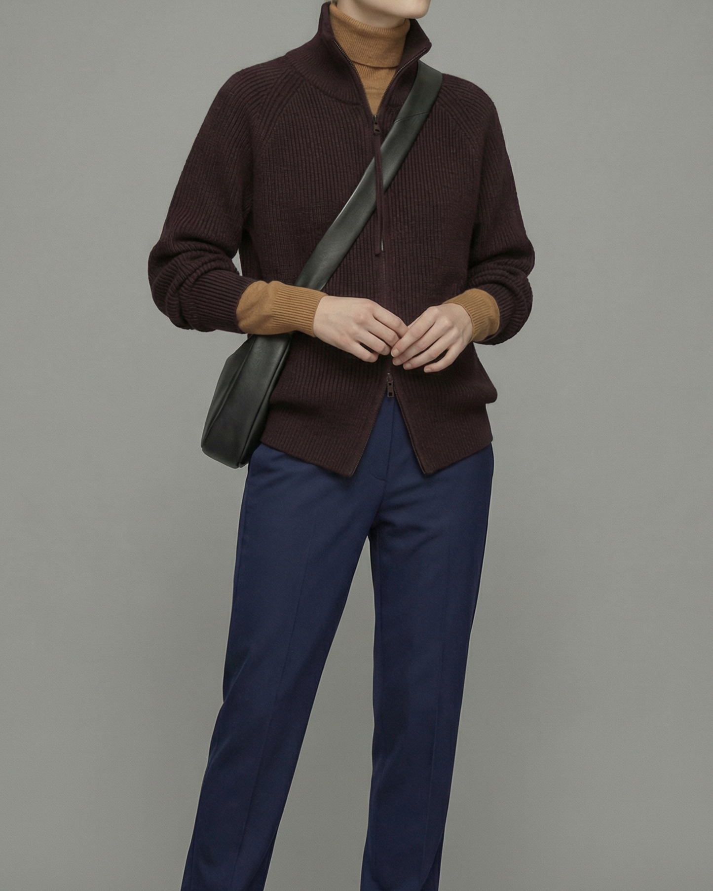 High-Neck Knit - KN040